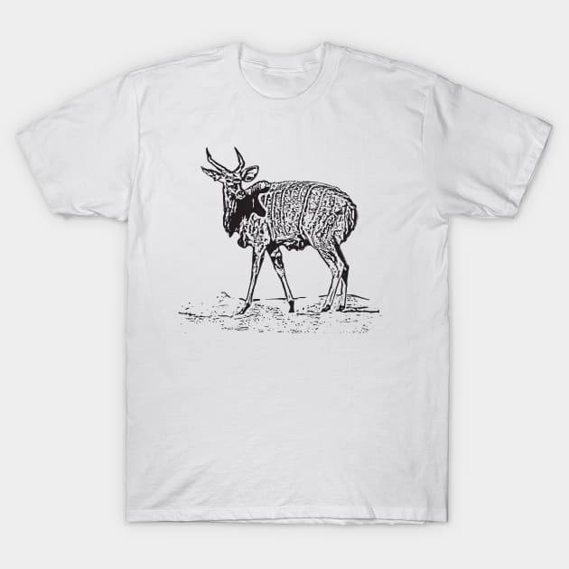 Antelope T-Shirt by Guardi